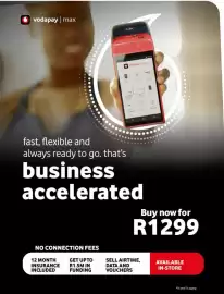 Chatz Connect brochure Page 15: Vodapay | max €1.299,00