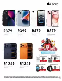 Chatz Connect brochure Page 19: IPhone 14 128GB €399,00, IPhone 15 €579,00