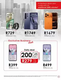 Chatz Connect brochure Page 31: HONOR X9d 5G AI €729,00, SAMSUNG Galaxy S26 Ultra €1.749,00