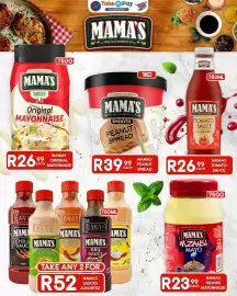 Take 'n Pay catalogue week 38 Page 1: Mama's Mzansi Mayonnaise €23,99, MAMA'S TOMATO SAUCE €26,99