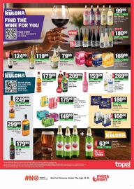 Spar Tops catalogue Page 2: Flying Fish Premium Beer Pressed Lemon Flavour €180,00, Fish Eagle Brandy and Coca-Cola €209,99