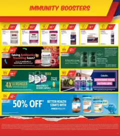 Chemist Outlet catalogue Page 6: Sambucol Black Elderberry Immune Defence €8,79, Swisse Ultiboot Magnesium Glycinate €17,49