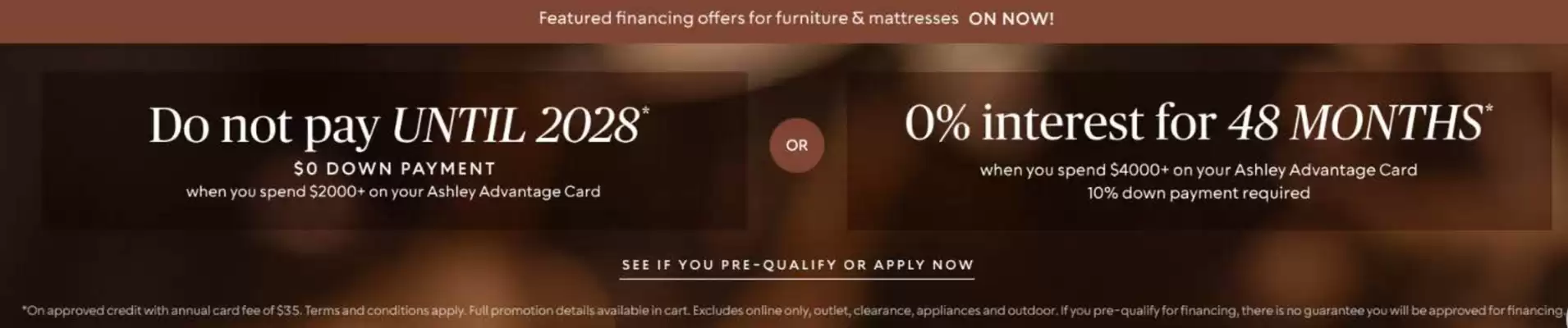 Ashley Furniture (valid until 30-09)