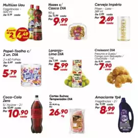 Tabloide Dia Página 3: Dia - cortes suinos temperados €26,90, Imperio - cerveja €2,69