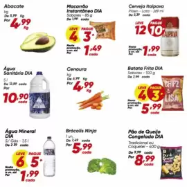 Tabloide Dia Página 5: De - cenoura €4,99, De - abacate €4,99