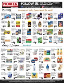 Pioneer Supermarkets weekly ad week 38 Page 2: Francesco Rinaldi Pasta Sauce €3,00