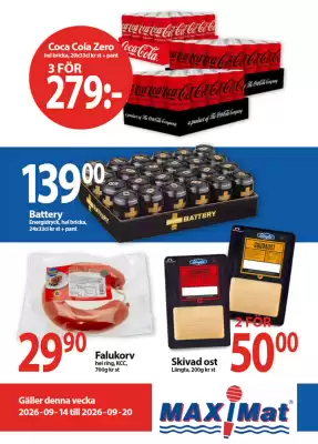MaxiMat Nordby kundeavis (gyldig til 19-09)