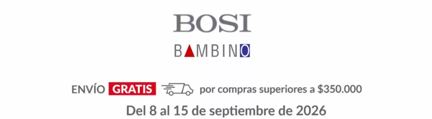 Bosi (válido hasta 17-09)