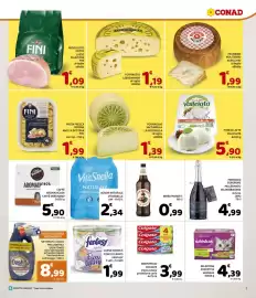 Volantino Conad Superstore settimana 38 Pagina 3: Fior di Latte Vallelata €5,90, Formaggio Leerdammer €1,19