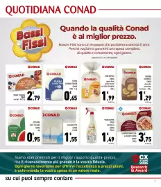 Volantino Conad Superstore settimana 38 Pagina 5: Farina di grano tenero tipo 00 Conad €0,65