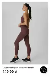 4F gazetka tydzień 38 Strona 11: Legginsy treningowe bezszwowe damskie €149,99