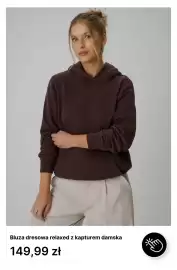 4F gazetka tydzień 38 Strona 2: Bluza dresowa relaxed z kapturem damska 4F €149,99