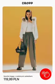 Cropp gazetka Strona 10: Spodnie baggy z ozdobnymi zakładkami Cropp €119,99