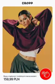 Cropp gazetka Strona 2: Bluza z kapturem i ozdobnymi marszczeniami Cropp €159,99
