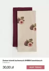 Homla gazetka tydzień 38 Strona 11: Zestaw ścierek kuchennych Ambra bawełnianych 2-pak 45x65 cm €30,00