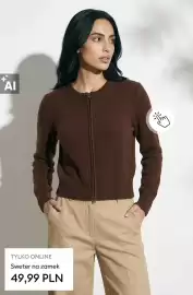 Sinsay gazetka tydzień 38 Strona 11: Sweter na zamek €49,99