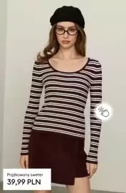 Sinsay gazetka tydzień 38 Strona 14: Prążkowany sweter €39,99