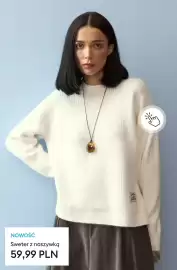 Sinsay gazetka tydzień 38 Strona 18: Sweter z naszywką €59,99