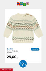 Smyk gazetka Strona 14: Sweter chłopięcy beżowy Cool Club €29,00