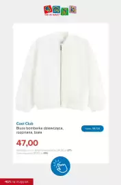 Smyk gazetka Strona 11: Bluza bomberka dziewczęca rozpinana biała Cool Club €47,00
