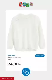 Smyk gazetka Strona 6: Sweter dziewczęcy biały Cool Club €24,00