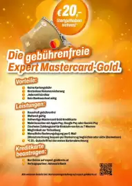 Expert Flugblatt Seite 13: Expert Mastercard-Gold €20,00