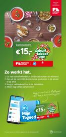 Albert Heijn folder | Postcode Loterij special Pagina 8: Cadeaukaart Schuif lekker aan €15,00