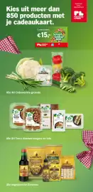 Albert Heijn folder | Postcode Loterij special Pagina 3: Alle AH Onbewerkte groente, Alle AH Terra vleesvervangers en tofu