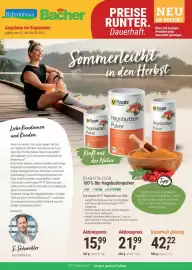 Reformhaus Bacher Prospekt Seite 1