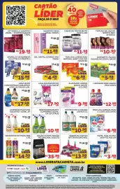 Encarte Lider Atacadista Página 4: Pastilha adesiva pato €6,98, Papel toalha mili €3,98