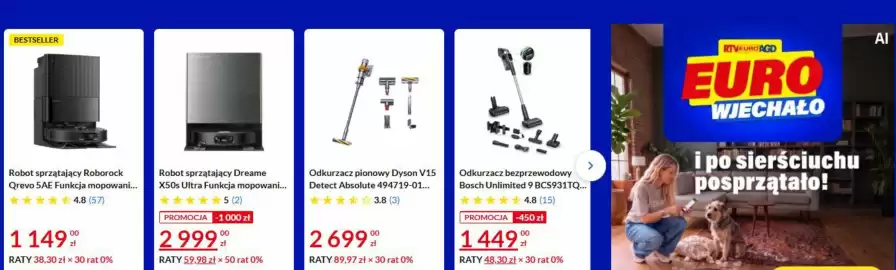RTV EURO AGD gazetka tydzień 38 Strona 1