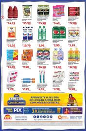 Encarte Assaí Atacadista Página 2: Tixan ypê - lava roupas em po primavera €36,90, Pinho sol - desinfetante original €32,90