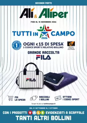 Volantino Alì Supermercati (valido fino al 4-10)