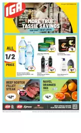 IGA Xpress catalogue | Tasmania Page 1: Dove Bodywash €9,49, Rexona Antiperspirant €4,99