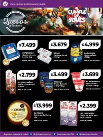 Catálogo Supermayorista Vital semana 38 Página 4: La paulina queso rallado €4.999,00, Milkaut dulce de leche €3.499,00