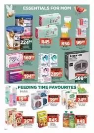 MediRite catalogue Page 2: Medirite Folic Acid Tablets €50,00, Eva Maternity Sanitary Pads €45,00
