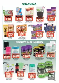 MediRite catalogue Page 9: Carmién Organic Rooibos Teabags €69,00, TNT Unflavoured Monohydrate Creatine €149,99