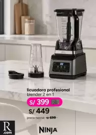 Catálogo Ripley semana 38 Página 2: Ninja licuadora profesional blender 2 en 1 €399,00