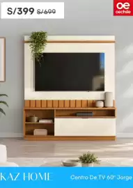 Catálogo Oechsle semana 38 Página 2: Kaz Home Centro De TV 60" Jorge €399,00