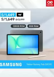 Catálogo Oechsle semana 38 Página 6: Samsung Tablet Galaxy Tab S10 FE €1.449,00