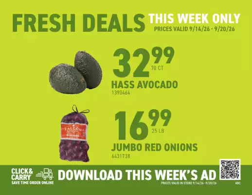 US Foods Chef's Store (valid until 20-09)