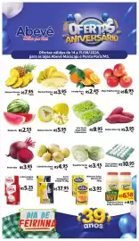 Catálogo Abevê Supermercados Página 1: Melancia €2,55, Mistura Láctea Mococa TP €3,95