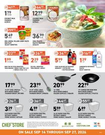 US Foods Chef's Store weekly ad Page 4: Golden Supplies 16" Wok €20,99, Twin Dragon egg roll wrappers €2,99