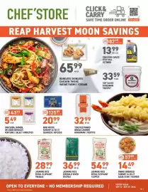 US Foods Chef's Store weekly ad Page 1: Kikkoman Soy Sauce €33,59, Jasmine Rice Emerald River €36,99