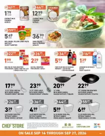 US Foods Chef's Store weekly ad Page 4: Golden Supplies 16" Wok €20,99, Twin Dragon egg roll wrappers €2,99