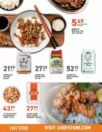 US Foods Chef's Store weekly ad Page 2: Jasmine Rice Green Elephant €52,19, Tyson 1/2" Diced Cooked Chicken Breast €4,39