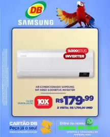 Catálogo DB Supermercados Página 13: Ar-condicionado samsung wf ar60 9.000btus inverter €179,99