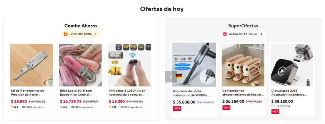 AliExpress (válido hasta 16-09)