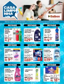 Catálogo Supermercado Dalben Página 1: Deterg.lava loucas minuano €2,19, Alvejante vanish refil €9,99