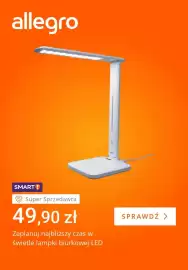 Allegro gazetka tydzień 38 Strona 4: Lampka biurkowa LED €49,90